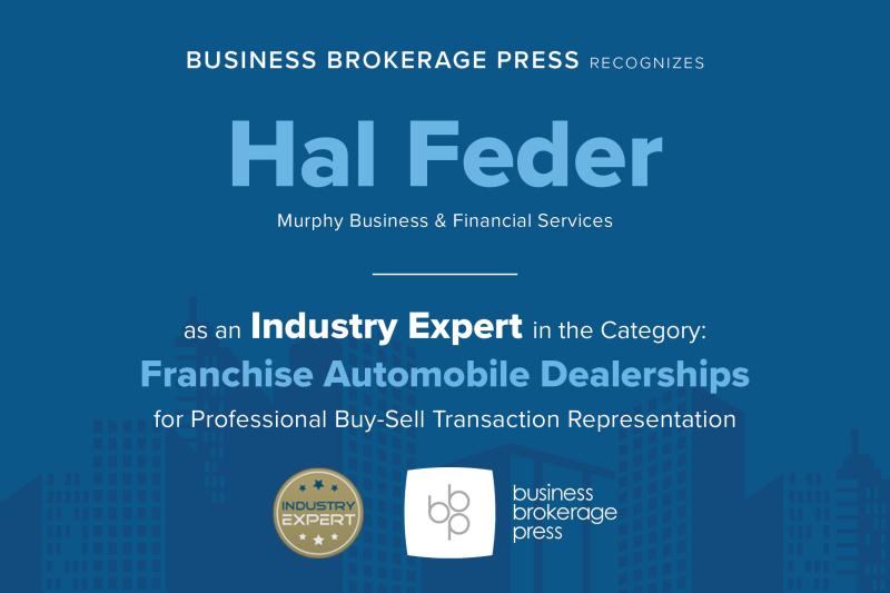 Hal Feder Industry Expert Business Broker
